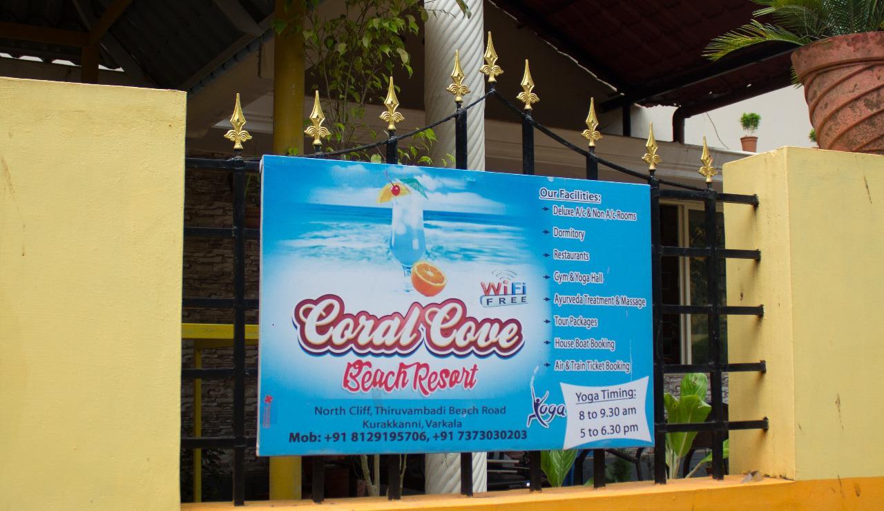 Coral Cove Beach Resort Varkala Esterno foto